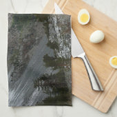 Rijden door de bergen van Snowy Sierra Nevada Theedoek (Quarter Fold)