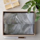 Rijden door de bergen van Snowy Sierra Nevada Tissuepapier (Geschenk)