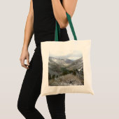 Rijden door de bergen van Snowy Sierra Nevada Tote Bag (Voorkant (product))