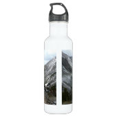 Rijden door de bergen van Snowy Sierra Nevada Waterfles (Achterkant)