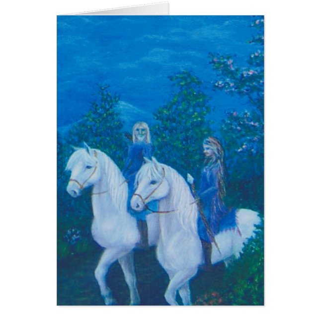 Rijden door de bossen (Voorkant)