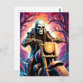 Rijden door de verwevende takken briefkaart (Voorkant / Achterkant)