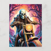 Rijden door de verwevende takken briefkaart (Voorkant)