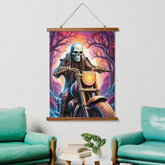 Rijden door de verwevende takken hangend wandkleed (Woonkamer)