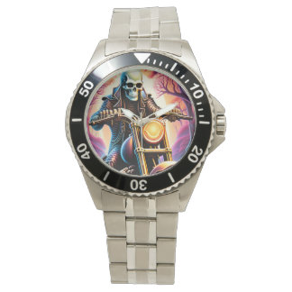 Rijden door de verwevende takken horloge