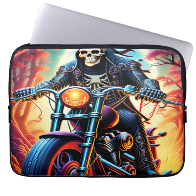 Rijden door de verwevende takken laptop sleeve (Voorkant)