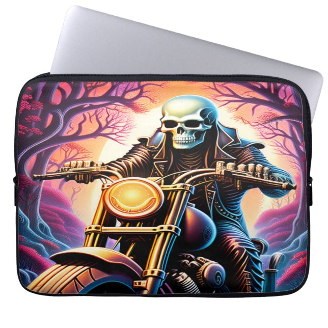 Rijden door de verwevende takken laptop sleeve (Voorkant)