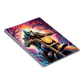 Rijden door de verwevende takken notitieboek (Rechterzijde)