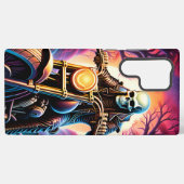 Rijden door de verwevende takken samsung galaxy hoesje (Achterkant horizontaal)