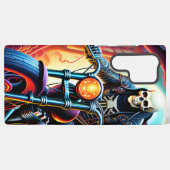 Rijden door de verwevende takken samsung galaxy hoesje (Achterkant horizontaal)