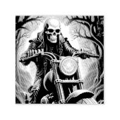 Rijden door de verwevende takken zelfinktende stempel (Design)