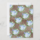 Rijden door Elephant Boys Baby shower Invitation Kaart (Achterkant)