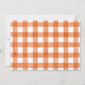 Rijden door Halloween Party Trunk of Treat Parade Kaart (Achterkant)