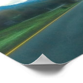 Rijden door het westen van North Carolina Poster (Hoek)