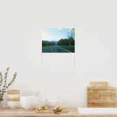 Rijden door het westen van North Carolina Poster (Keuken)