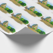 Rijden door Lincoln Avenue Cadeaupapier (Hoek)