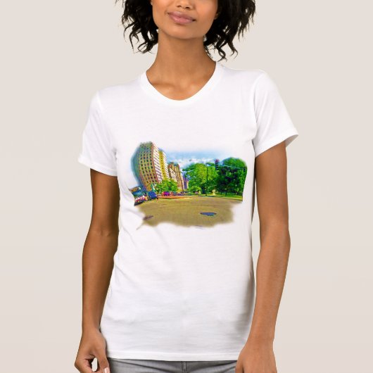 Rijden door Lincoln Avenue T-shirt (Voorkant)