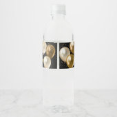 Rijden door Verjaardagsfeestparade Waterfles Etiket (Achterkant)