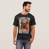 Rijden en fietsen t-shirt (Voorkant volledig)