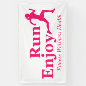 Rijden en genieten van spandoek (Verticaal)