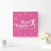 Rijden en genieten van vierkante klok (Huis)