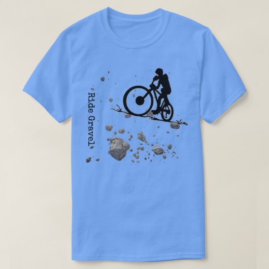 Rijden en rijwielen op straat t-shirt (Design voorkant)