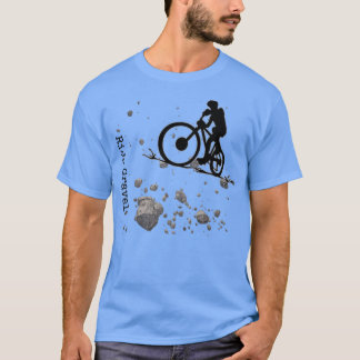 Rijden en rijwielen op straat t-shirt