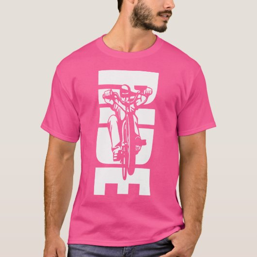 Rijden fiets BMX T-shirt (Voorkant)