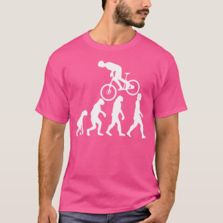 Rijden fiets BMX T-shirt
