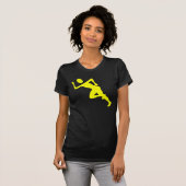 Rijden - Geel T-shirt (Voorkant volledig)