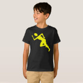 Rijden - Geel T-shirt (Voorkant volledig)