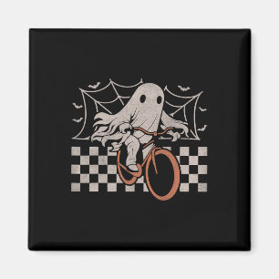 Rijden Ghost Fiets Halloween Kostuum Ghoul Biker Magneet