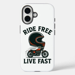 Rijden Gratis iPhone 16 Hoesje – Motorcycle Advent