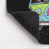 Rijden Hippie Van Halloween Kostuum Retro Botten Muismat (Hoek)