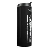 Rijden Hood Zittend in Bossen Bloemen Bomen Wolf Thermosbeker (Gedraaid links)