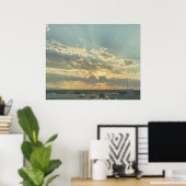 Rijden in het Licht Poster (Thuiskantoor)