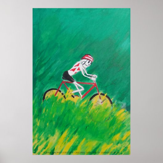 Rijden in het Paradijs Poster (Voorkant)