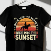 Rijden in het Sunset T-Shirt