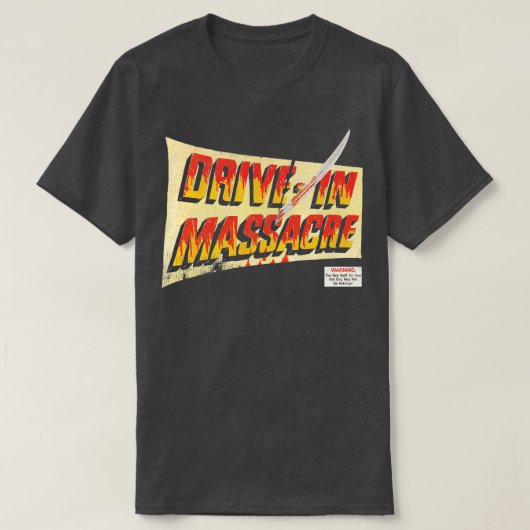 Rijden in Massacre 1976 T-shirt (Design voorkant)
