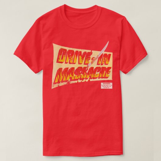 Rijden in Massacre 1976 T-shirt (Design voorkant)
