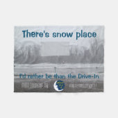 Rijden in tapijt fleece deken (Voorkant (Horizontaal))