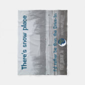 Rijden in tapijt fleece deken (Voorkant)