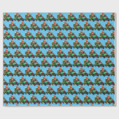 Rijden Leprechaun Cadeaupapier (Vlak)