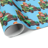 Rijden Leprechaun Cadeaupapier (Rol Hoek)