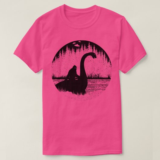Rijden Loch Ness Monster 5 T-shirt (Design voorkant)