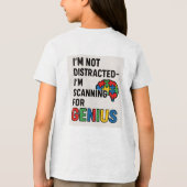 Rijden met ADHD* leer ik anders Tri-Blend Shirt (Achterkant)