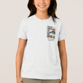 Rijden met ADHD* leer ik anders Tri-Blend Shirt (Voorkant)