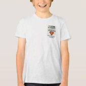 Rijden met ADHD* leer ik anders Tri-Blend Shirt (Voorkant)