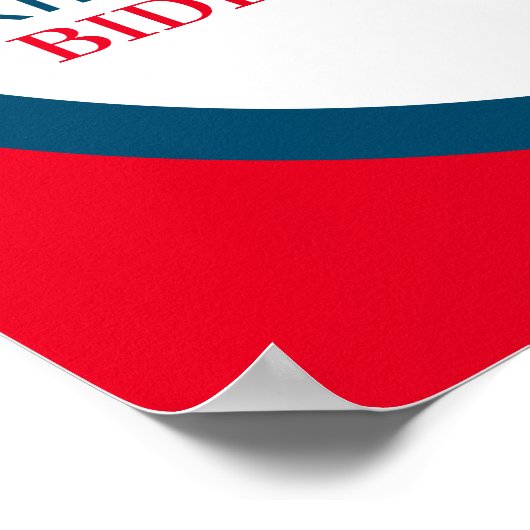 Rijden met Biden Aviator Bril 2024 Poster (Hoek)