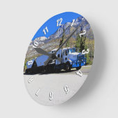 Rijden met de vrachtwagen ronde klok (Hoek)